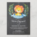 Search for lion baby shower invitations Shower by mail