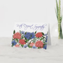 Search for floral sympathy cards In loving memory