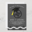 Search for film graduation invitations Retro