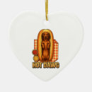 Search for hot dog christmas tree decorations Dachshund