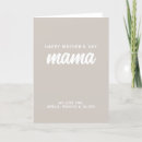 Search for simple mothers day cards Mama