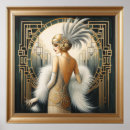 Search for 1920s art deco posters Flapper