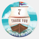 Search for sailboat birthday stickers Thank you