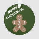 Search for funny gingerbread man christmas tree decorations Happy