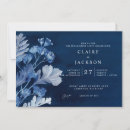 Search for indigo invitations Floral