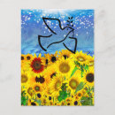 Search for sunflower save postcards Yellow