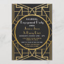 Search for 1920s engagement party invitations Great gatsby