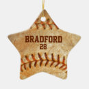 Search for baseball pitcher christmas tree decorations Team