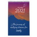 Search for watercolor calendars 2021