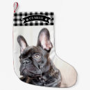Search for black and white dog christmas stockings Festive