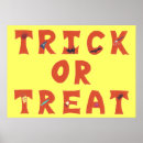 Search for halloween treats posters Trick or treat