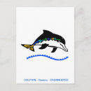 Search for dolphin design postcards Ocean