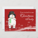 Search for frosty invitations Red