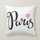 Search for paris typography cushions Europe