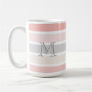 Search for grey striped mugs Pink