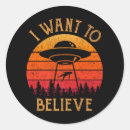 Search for vintage ufo stickers Alien