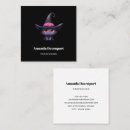 Search for witch business cards Black