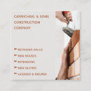 Search for bricklayer business cards Professional