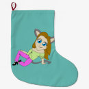 Search for grey cat christmas stockings Cute