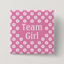 Search for dot pink badges Pink and white