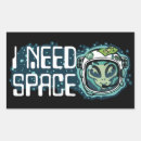 Search for alien face stickers Outer space