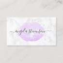 Search for white marble business cards Makeup artist