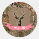 Search for deer wedding stickers Buck