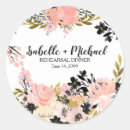 Search for rehearsal dinner stickers Floral
