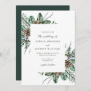 Search for winter greenery invitations Watercolor flowers