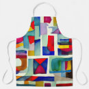 Search for cyan blue aprons Yellow