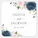 Search for blush navy blue wedding stickers Greenery