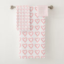 Search for heart bath towels Cute