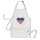 Search for i love america aprons Heart