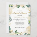 Search for white and gold bridal shower invitations Elegant