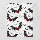 Search for vampire heart postcards Halloween