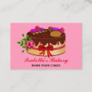 Search for cake standard business cards Catering
