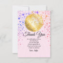 Search for gold disco ball invitations Party