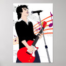 Search for guitar player posters Rock and roll