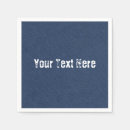 Search for fabric napkins Blue