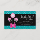 Search for cake pops business cards Cute