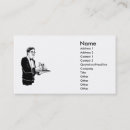Search for waiter business cards Chef