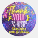 Search for trampoline stickers Jump party