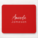 Search for bright red electronics Monogrammed
