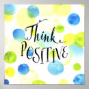 Search for positive attitude posters Calligraphy