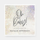 Search for metallic baby shower invitations Glitter