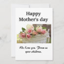 Search for pink mothers day invitations Cute