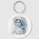 Search for pride and prejudice rounded key rings Jane austen