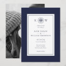 Search for nautical compass wedding invitations Destination