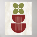 Search for mid century posters Red
