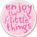 Search for little things stickers Happy